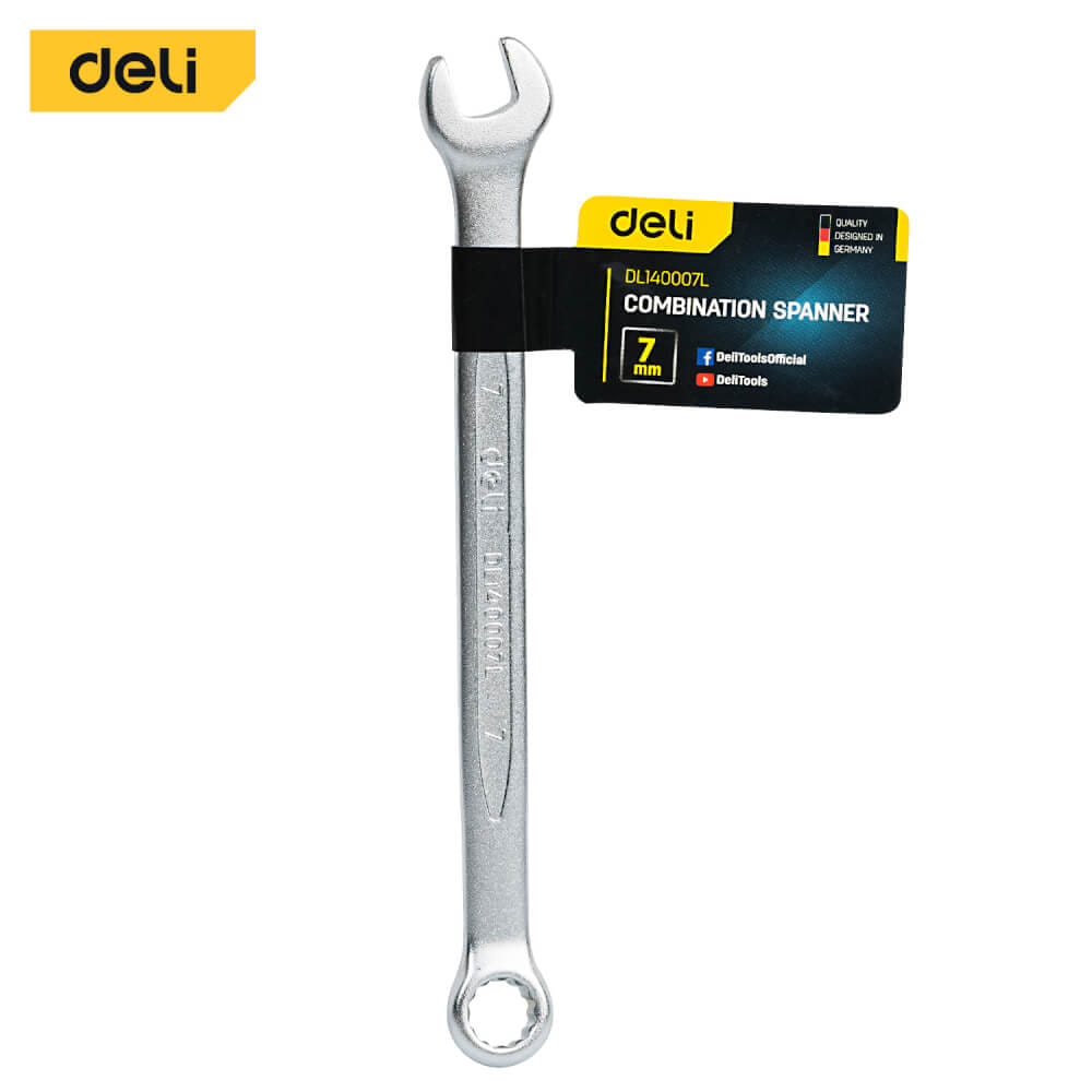 ประแจปากตาย DELI EDL140007L-SL-01 7มม_0
